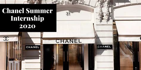 chanel internship singapore|chanel summer internship.